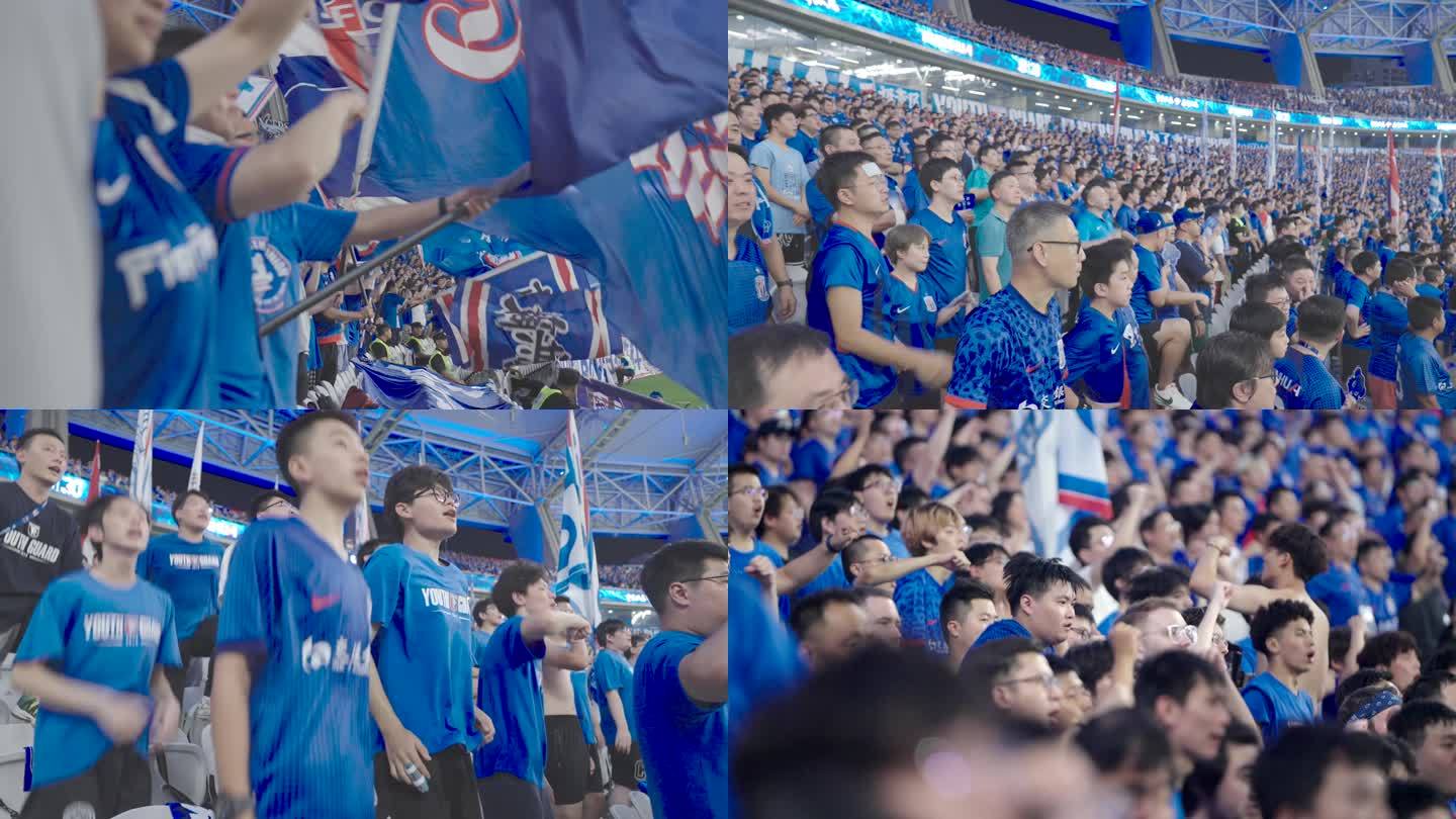 现场观众热情高涨，为选手加油助威