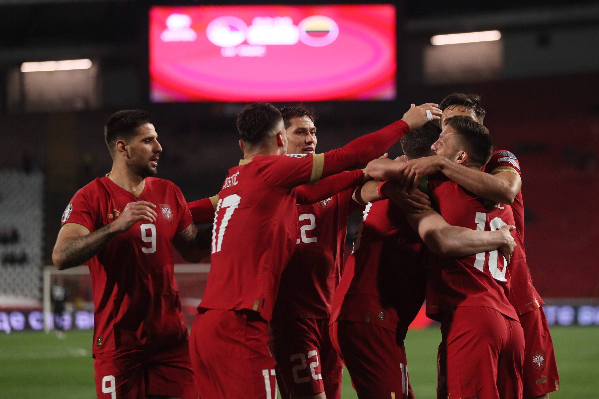 保加利亚队击败塞尔维亚，士气高昂