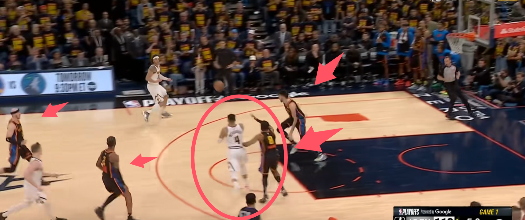 篮网主场大胜雷霆，继续追赶掘金